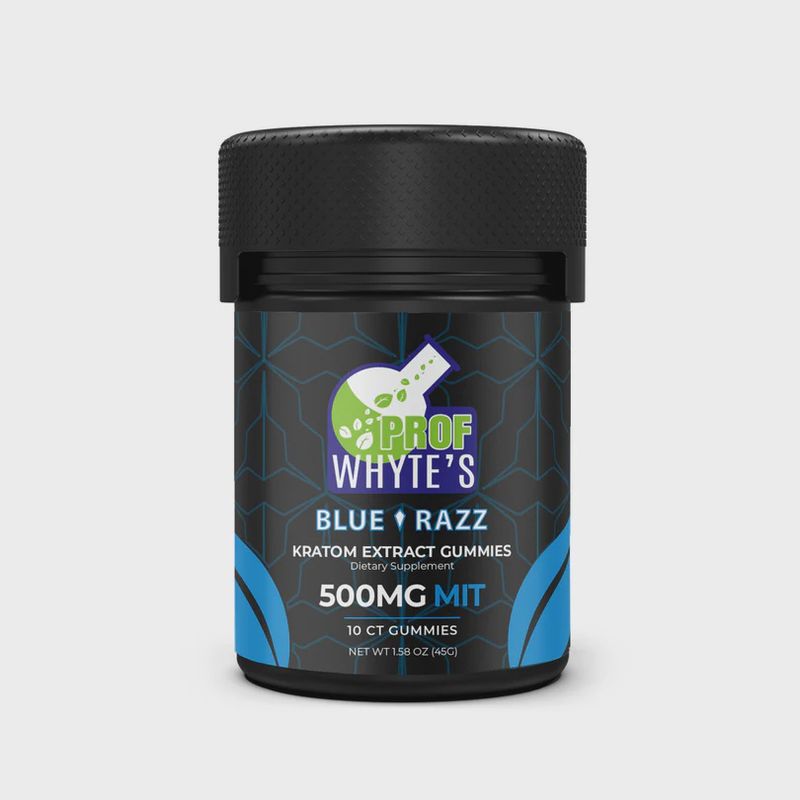 Kratom Blue Razz Gummies 50MG