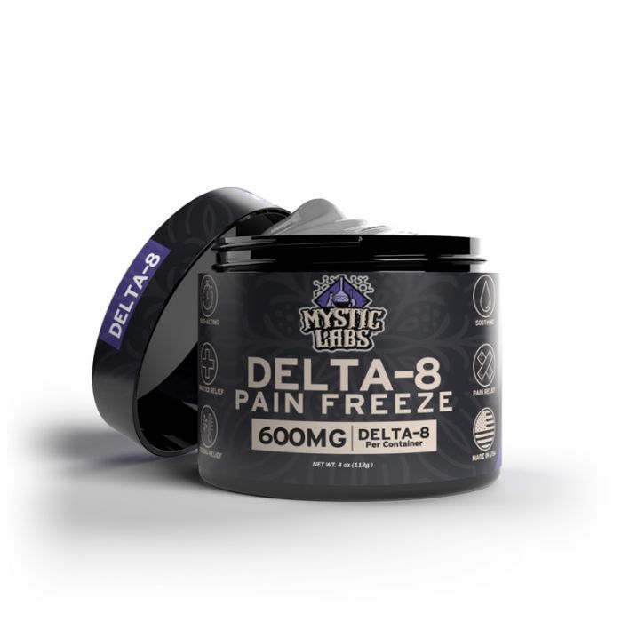 Mystic Labs 4oz Delta 8 Pain Relief Rub