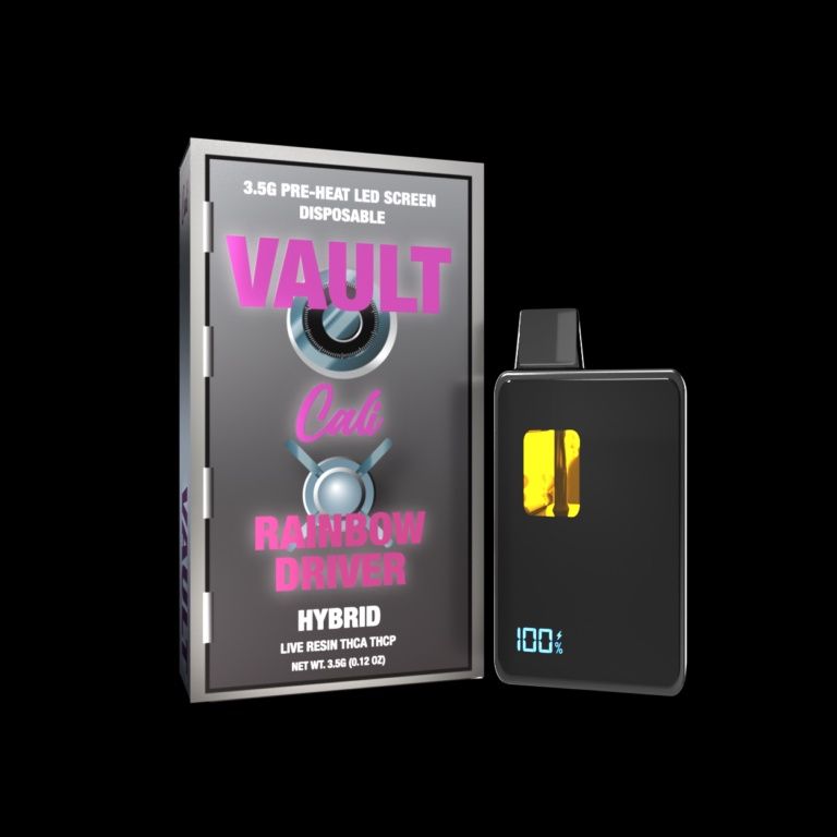 Vault  Rainbow Driver THCA THCP Disposable 3.5 Gram