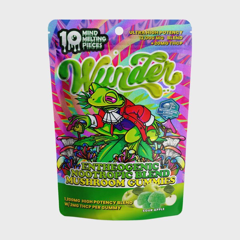 Wunder - High Potency Entheogenic + 2mg THCp | Sour Apple