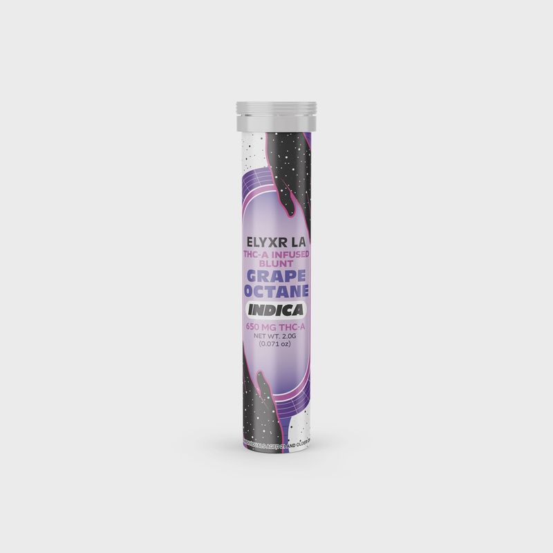 2 Gram Blunt (650mg THC-A) Grape Octane