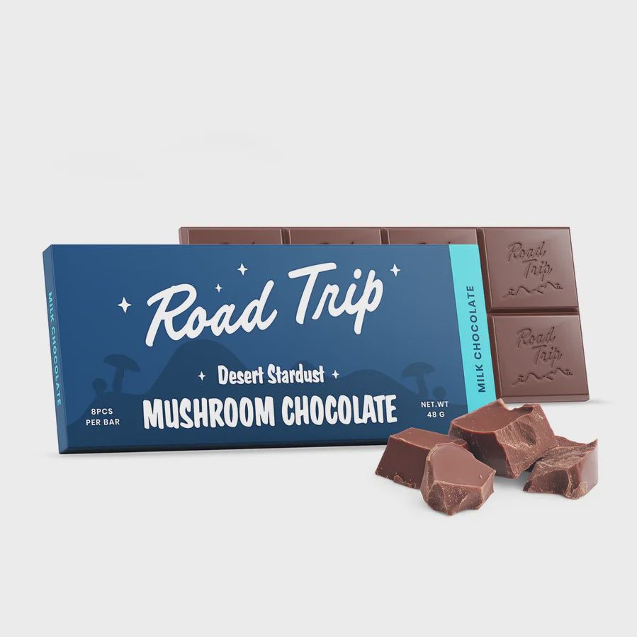 Road Trip Desert Stardust Mushroom Chocolate Bar Milk Chocolate