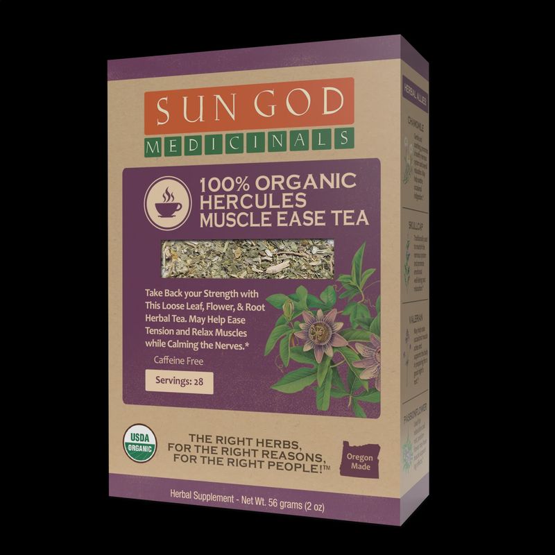 Hercules Muscle Ease Organic Herbal Tea