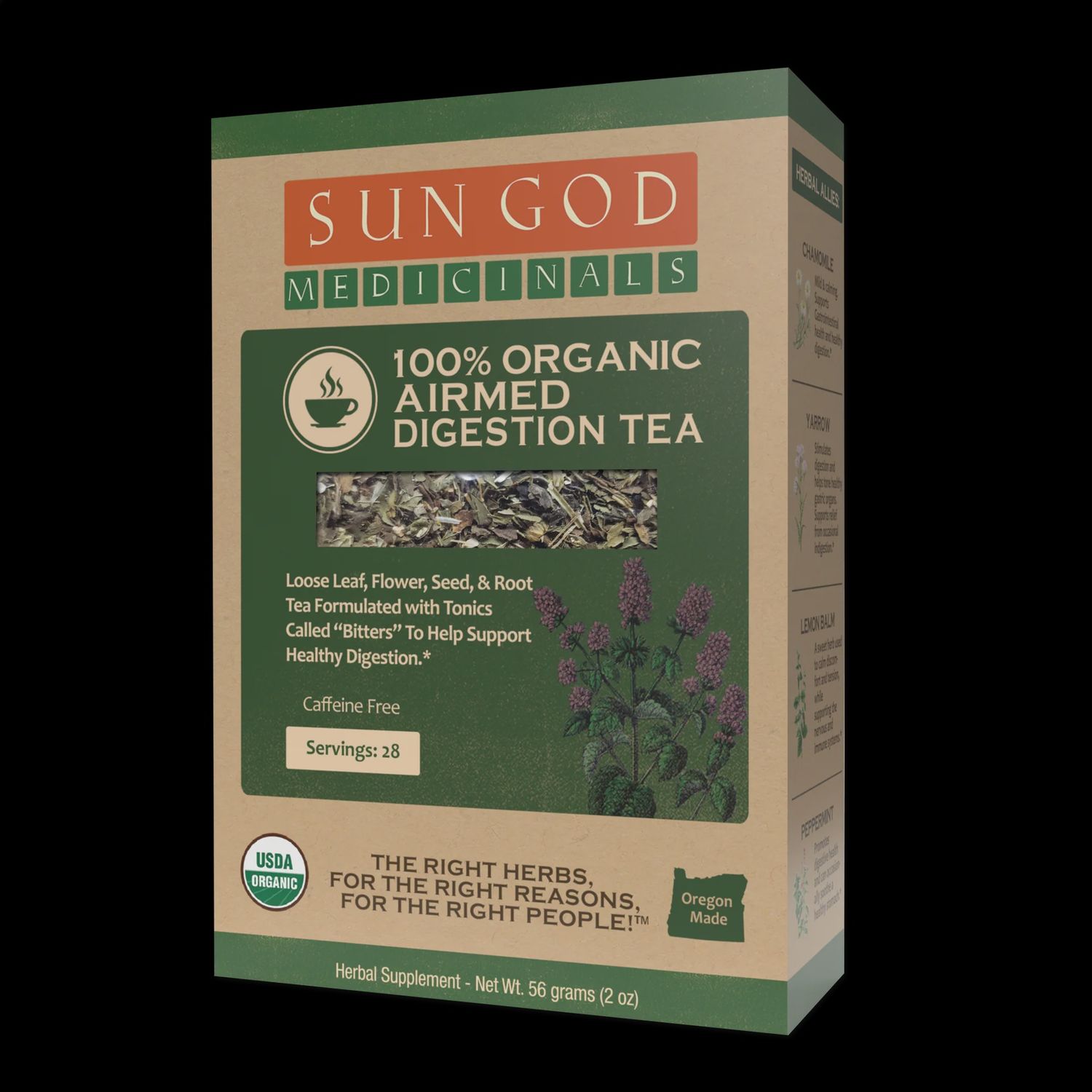 Airmed Digestion Organic Herbal Tea