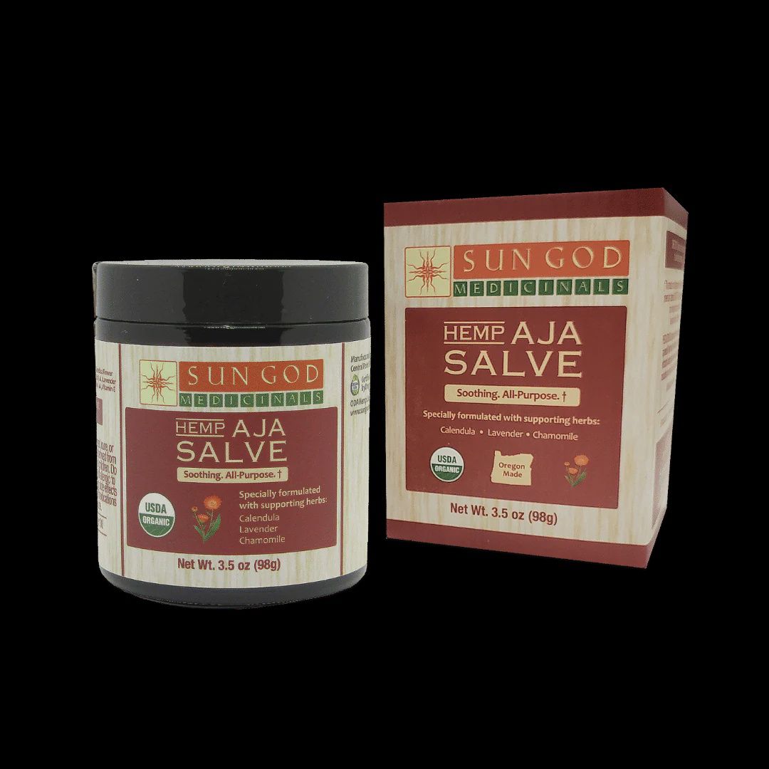 Organic Aja All-Purpose Hemp Salve - 3.5 oz.