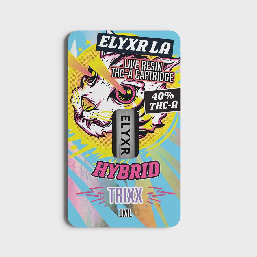 Elyxr Live Resin THC-A Cartridge 1 Gram (1000mg) Trixx