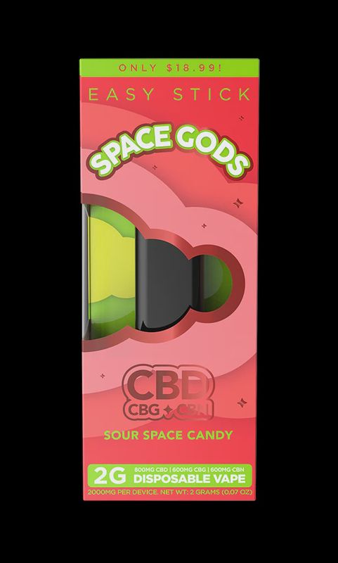 Space Gods Easy Stick Disposable | 2g Sour Space Candy