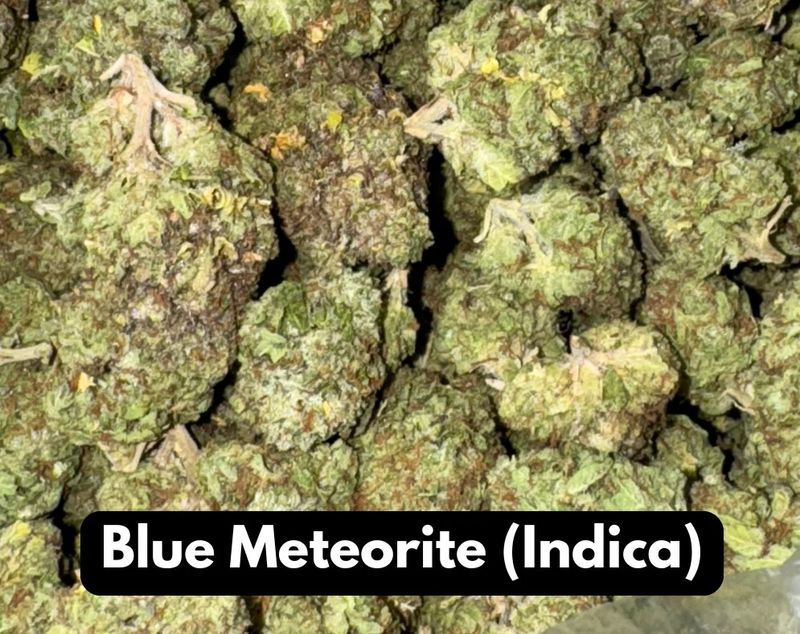 Blue Metorite Natural THC-A Flower indica