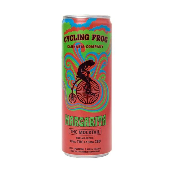 Cycling Frog Delta 9 THC + CBD Mocktail – Margarita | (20mg) 12oz
