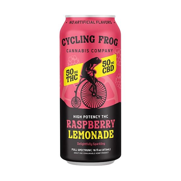 Cycling Frog Sparkling THC Lemonade | (100mg) 16oz