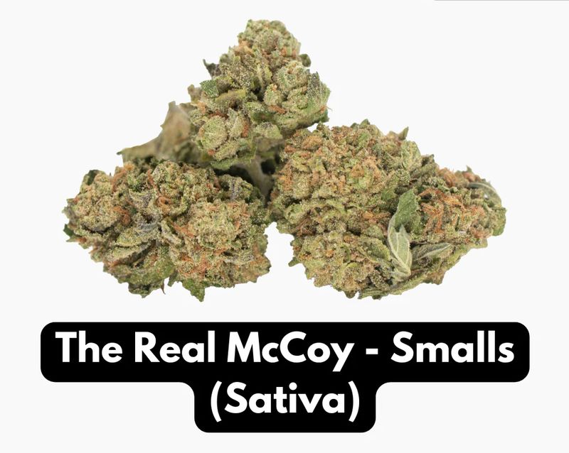 Elyxr Natural THC-A Flower (Sativa ~ The Real McCoy - Smalls)