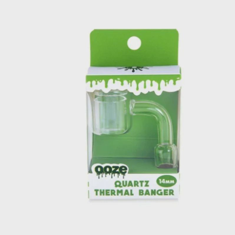OOZE 14mm Male Thermal Quartz Banger