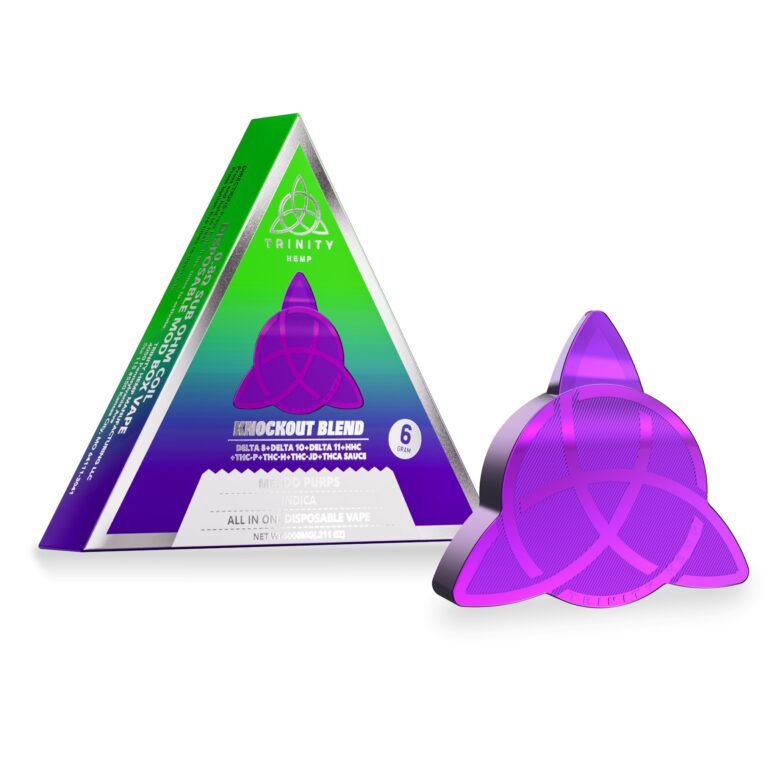 Trinity All In One KO Blend 6gm Logo THC-A MENDO PURPS