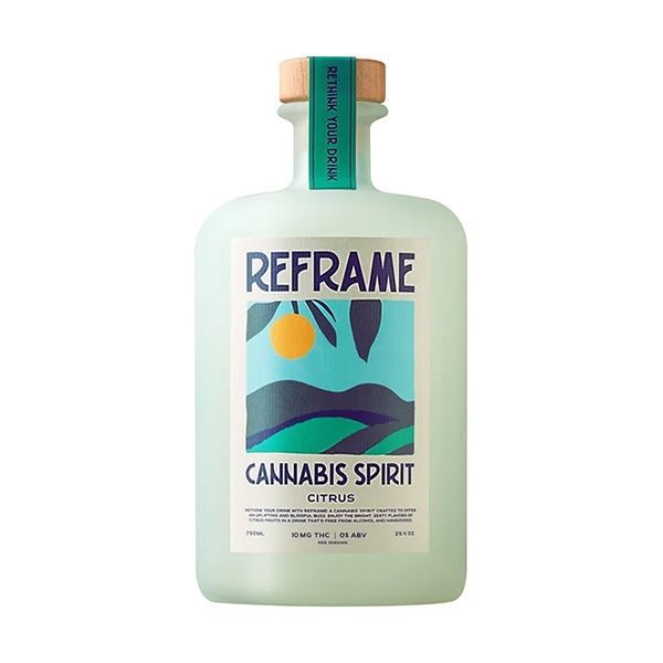 Reframe Infused THC Spirit | (125mg) 25.4oz citrus