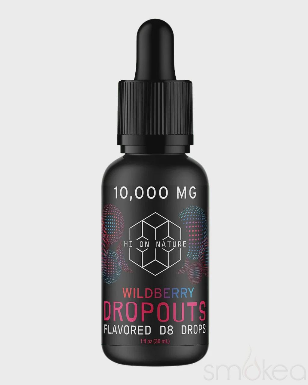 Hi On Nature 10000mg Delta 8 Dropouts - Wildberry