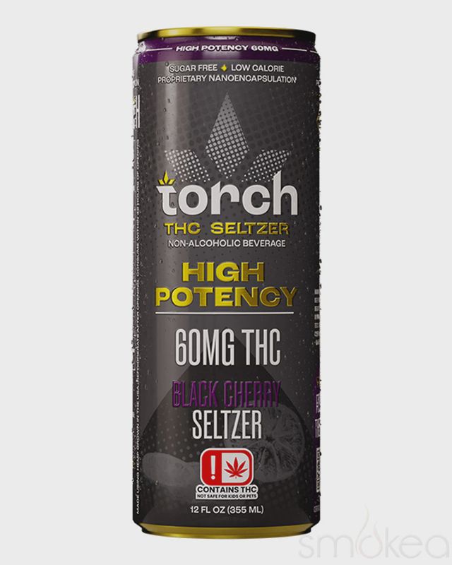 Torch High Potency THC Seltzer - Black Cherry