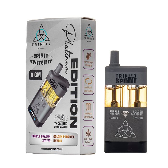 Trinity Spinny Platinum Edition Disposable 6G