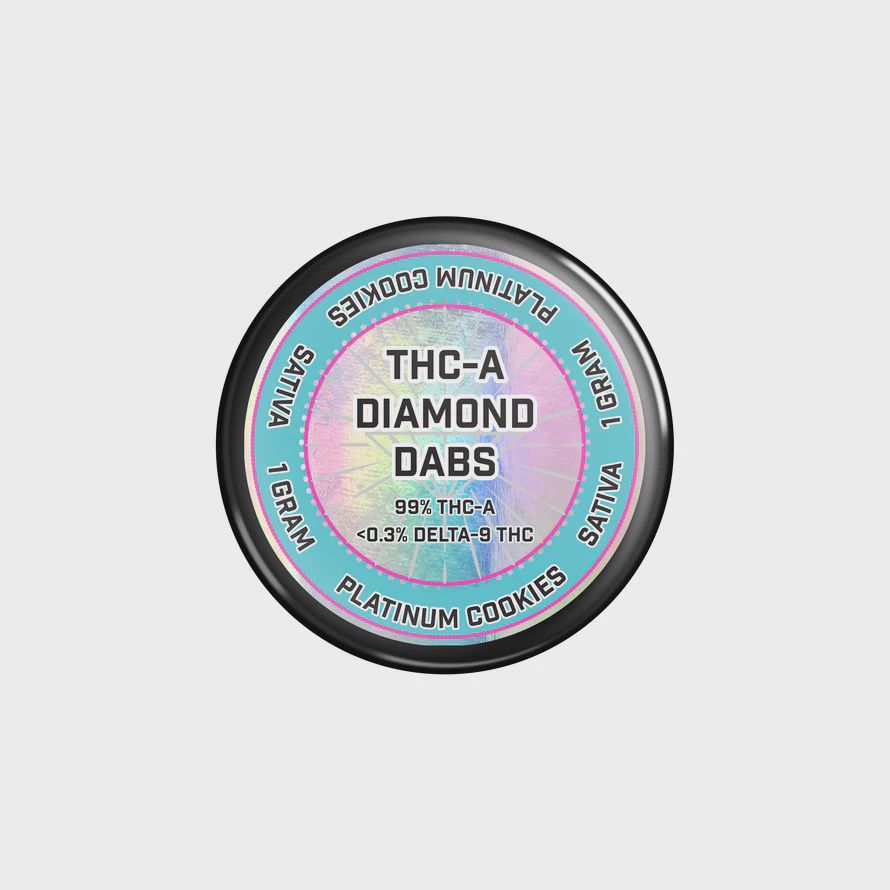99% THC-A Diamond Dabs 99% THC-A Diamond Dabs, Strain: Platinum Cookies