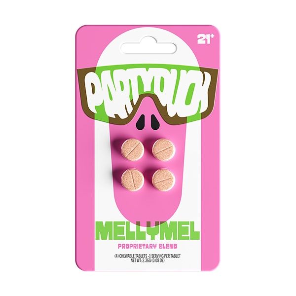 Party Duck Tablets | 4 Pack BRAZBRY`, FLAVOR: Mellymel