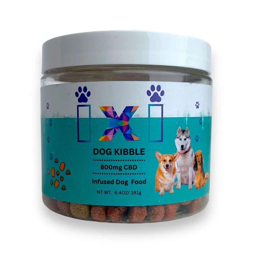 IXI CBD Infused Dog Treats, FLAVOR: Kibble