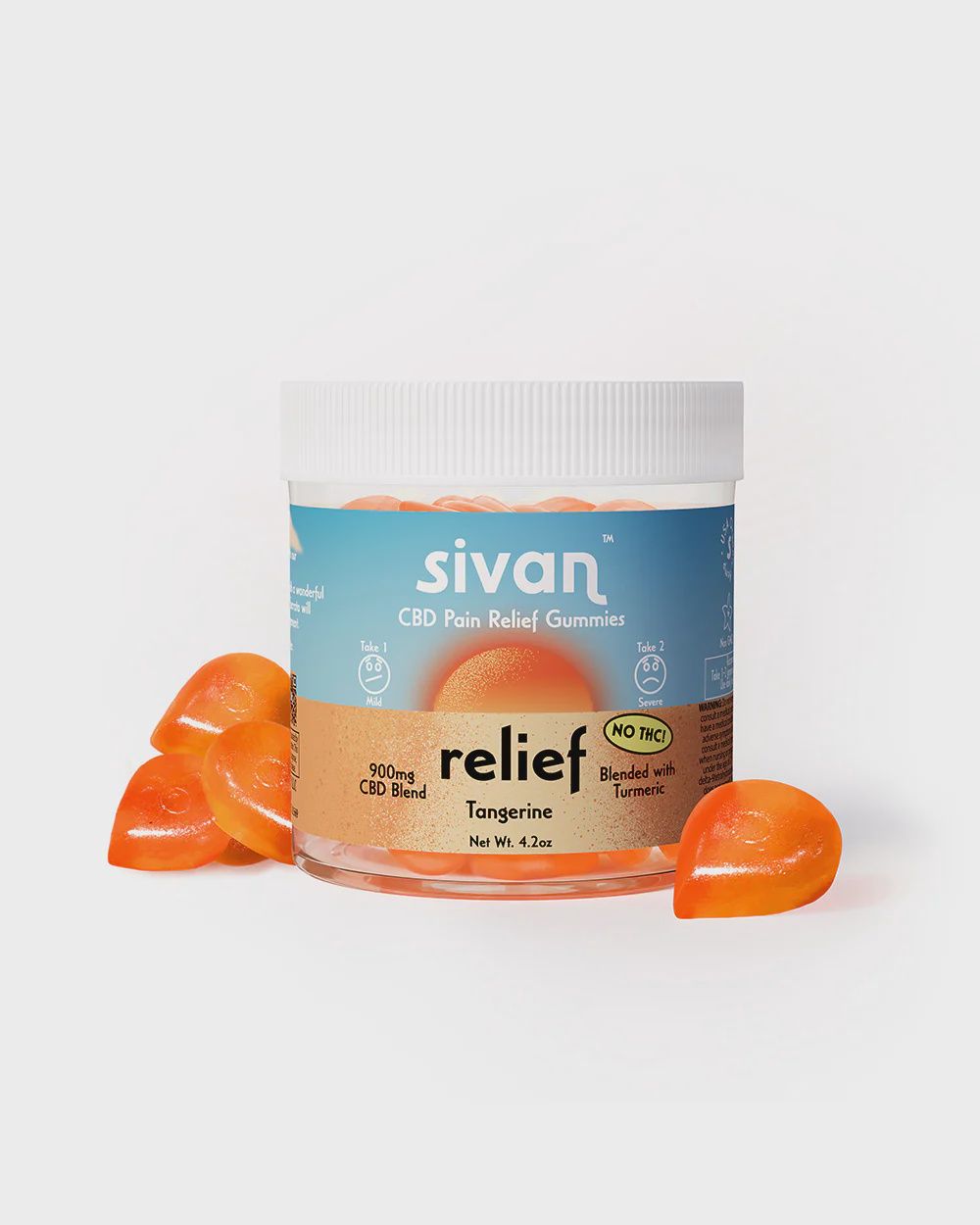 Sivan Relief Gummies (No THC)