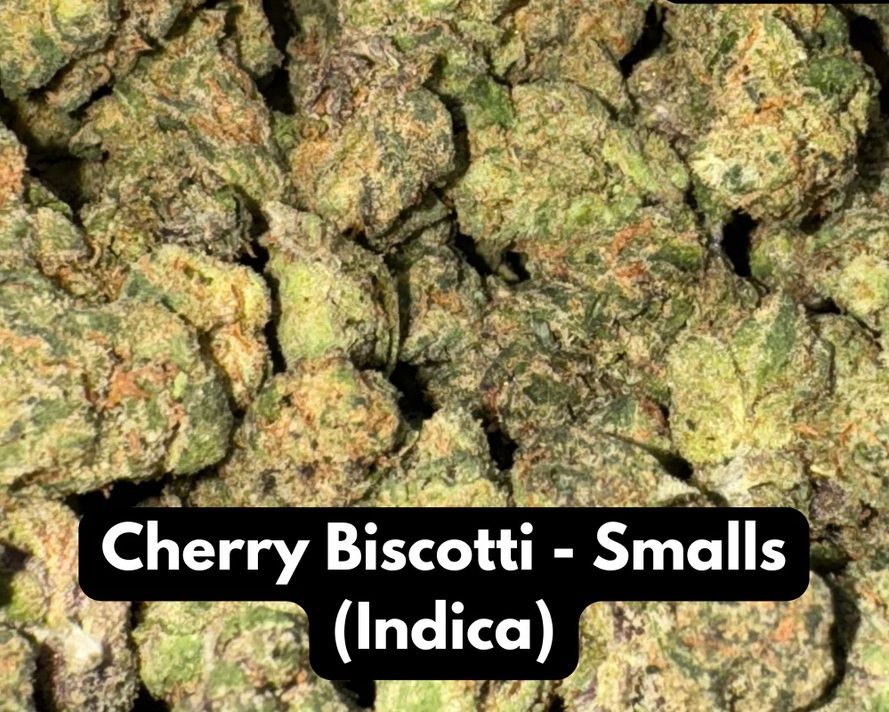 Natural THC-A Flower (Indica ~ Cherry Biscotti - Smalls)
