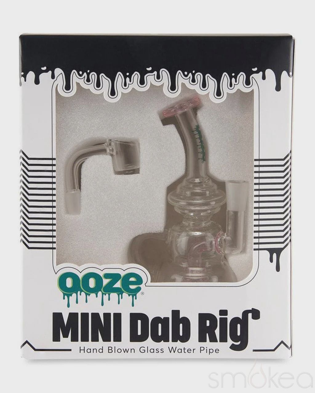 Ooze Swell Mini Recycler Dab Rig Ocean Green