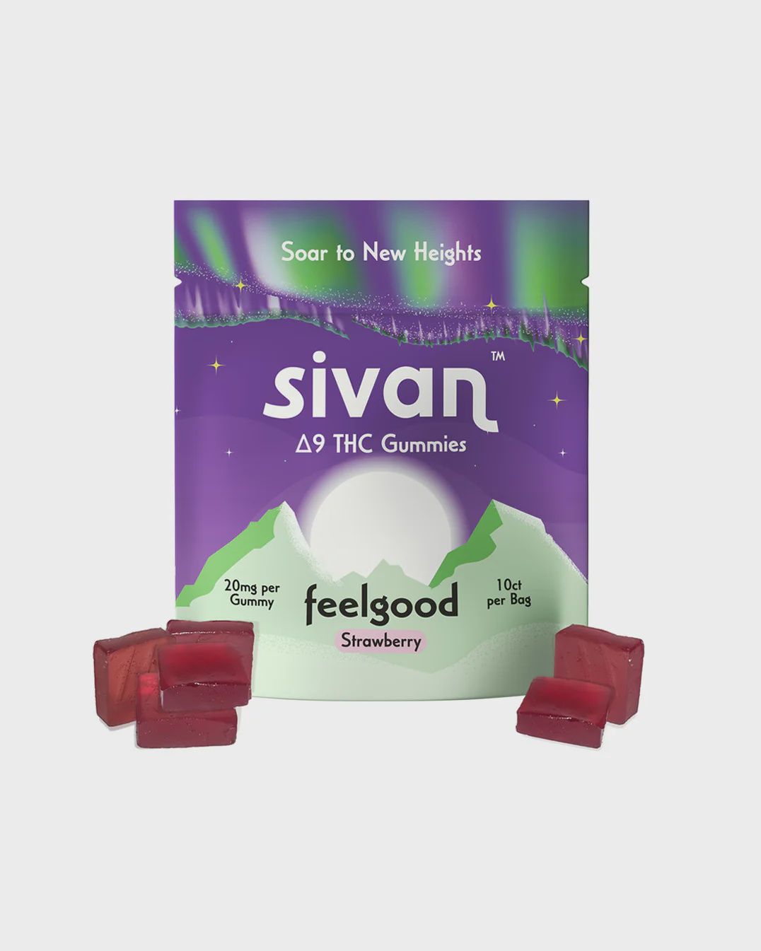 Sivan Feel good Gummies 20 Mg, FLAVOR: Strawberry