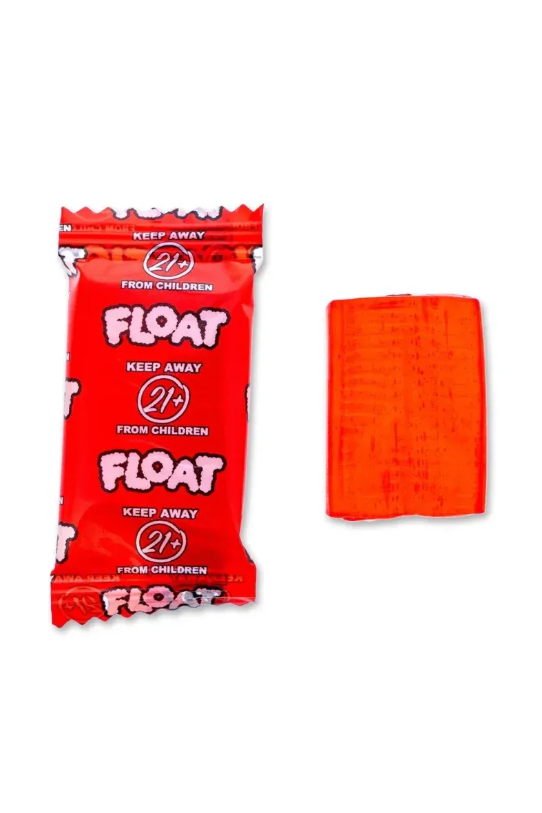 Float Amanita Muscaria &amp; D9 Hard Candy (250mg), FLAVOR: Silly Strawberry