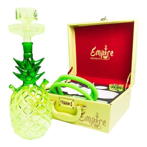 Empire 1H Glass Hookah Pineapple Edition w/Case/