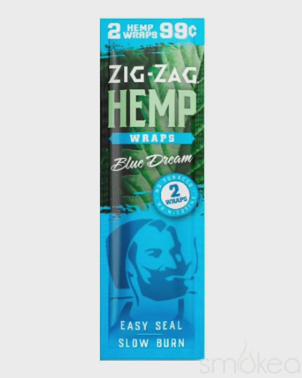 Zig zag hemp wrap, FLAVOR: Blue dream