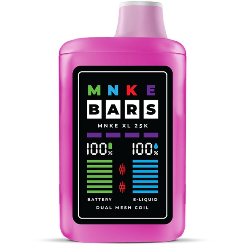 MNKE Bars XL 25K ZERO Nicotine Vape