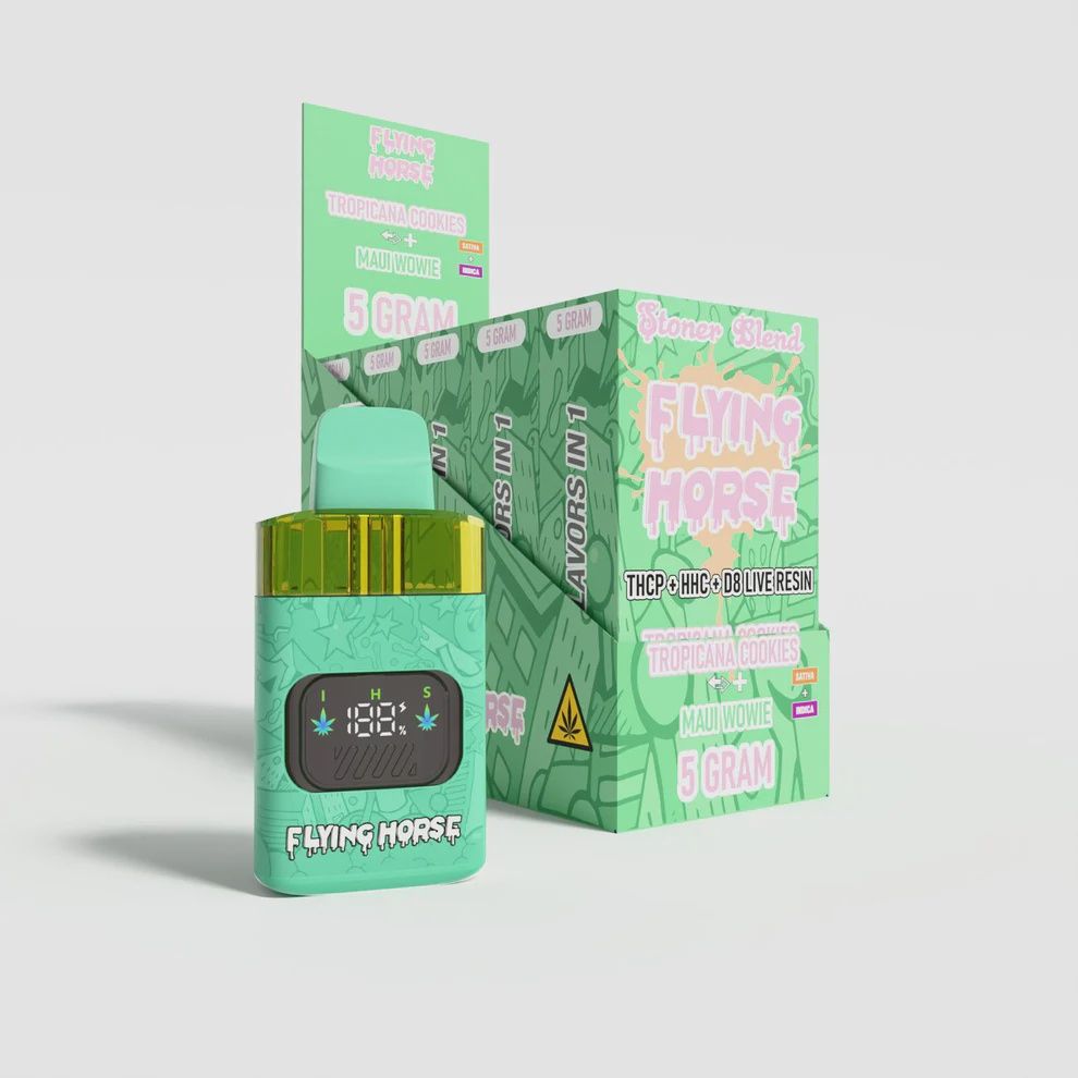 FLYING HORSE STONER BLEND 5GM - 3 FLAVORS IN 1, Strain: Maui Wowie