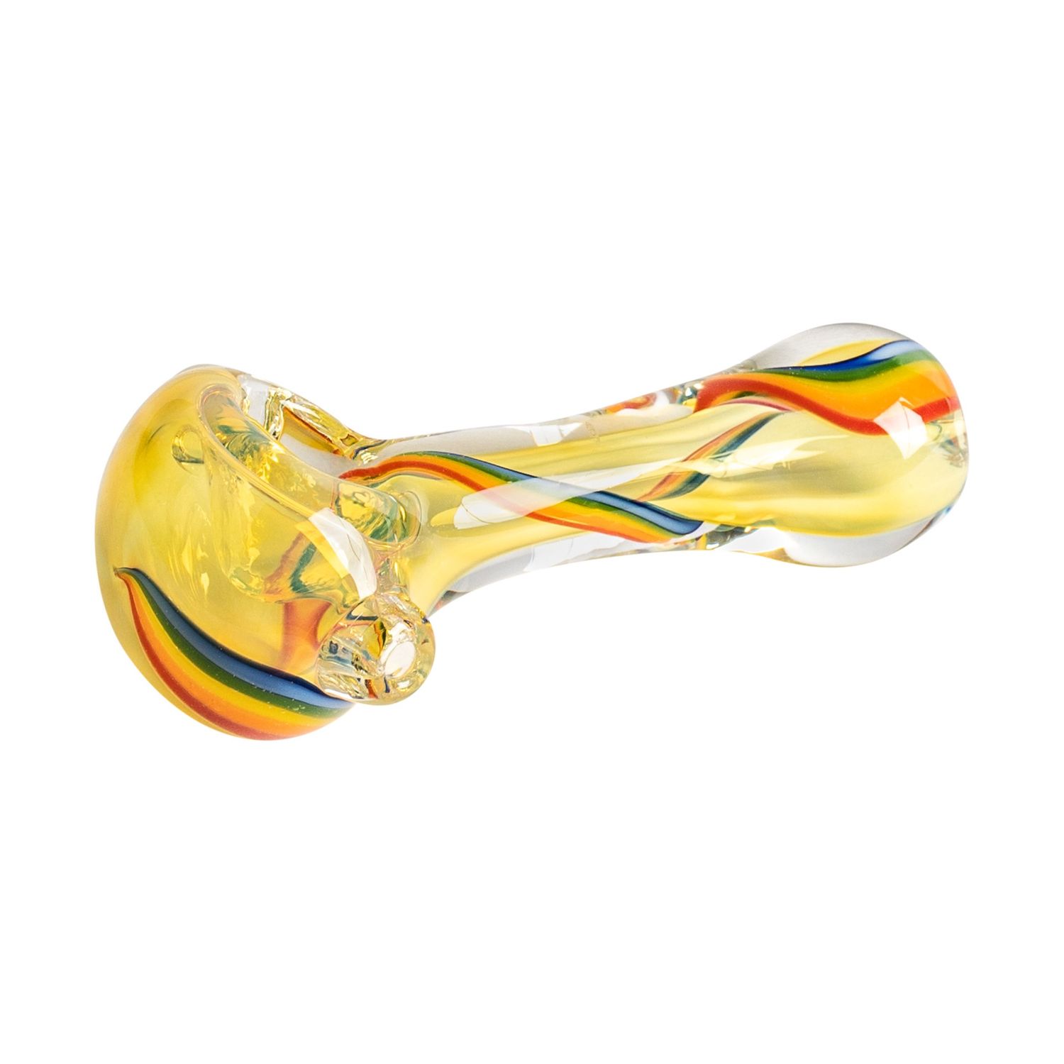 Red Eye 3.75" Pandora Inside Out Glass Pipe