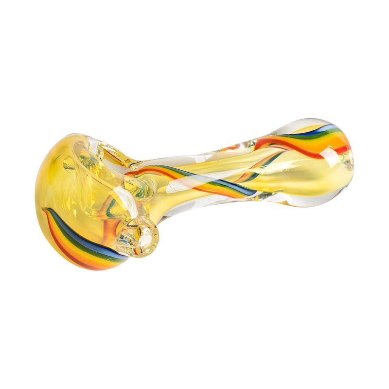 Red Eye 3.75" Pandora Inside Out Glass Pipe