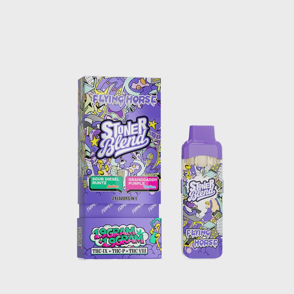 FLYING HORSE STONER BLEND 3.8GM, Strain: Sour runtz