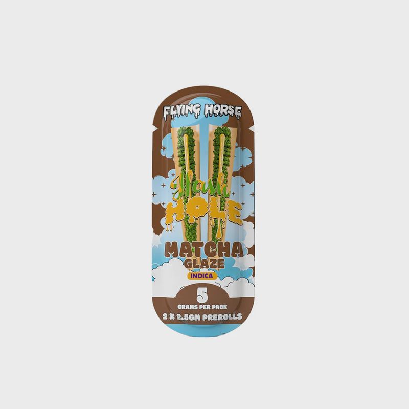FLYING HORSE HASH HOLE PREROLL 2PK Indica