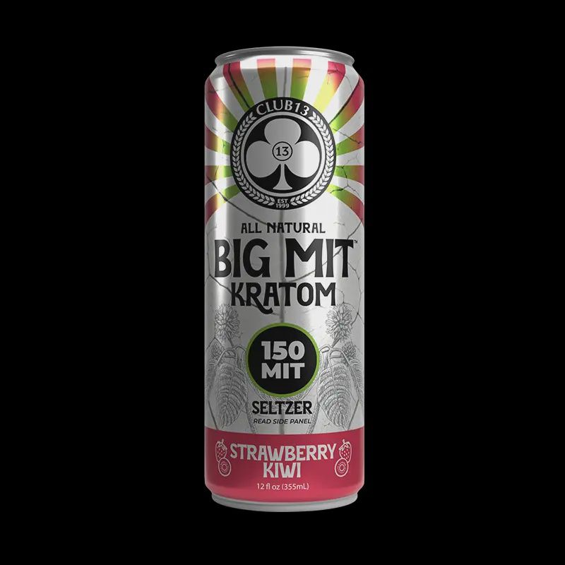 150 MIT Strawberry Kiwi Kratom Seltzer