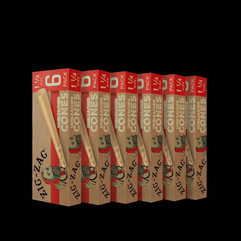 Zig zag cone 1 1\4 unbleached