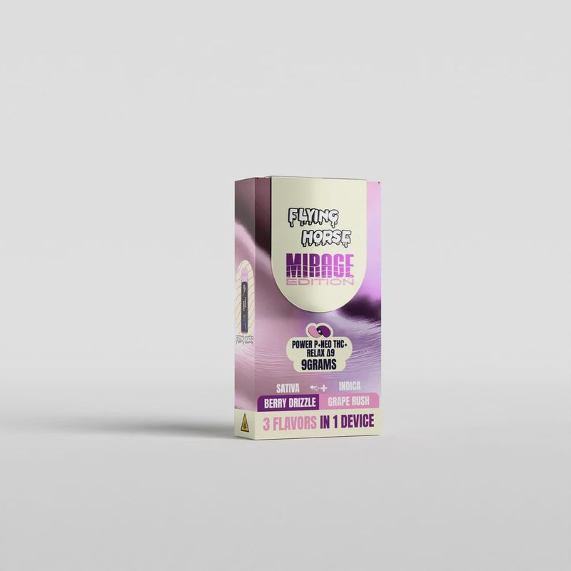 Flying Horse Mirage 9GM - 3 Flavors in 1 Disposable