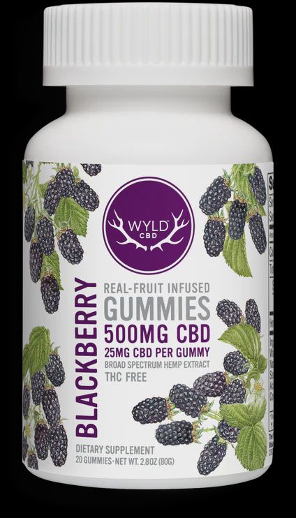 Wyld Blackberry CBD Gummies