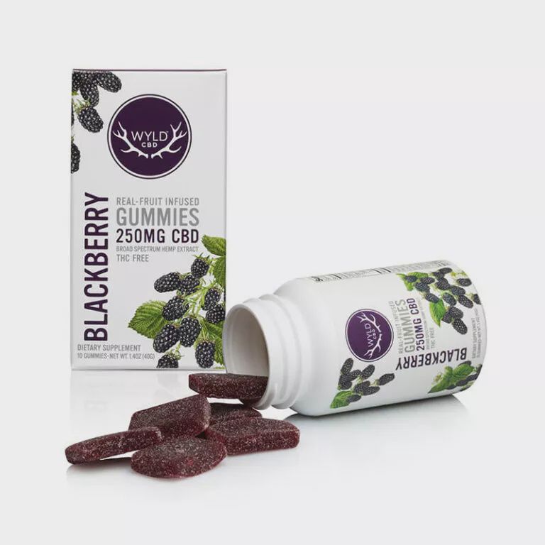 Wyld Blackberry CBD Gummies (10Ct)