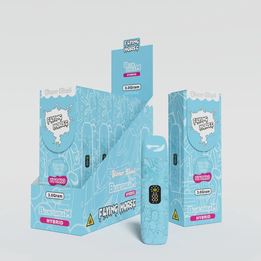 FLYING HORSE STONER BLEND 3GM - THCP + THC-VIII + THC-VI, Strain: Blue Dream