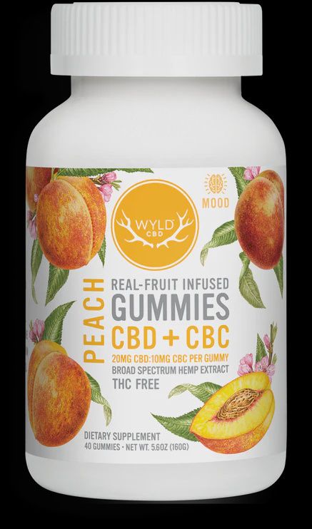 Wyld Peach Gummies CBD+CBG (40Ct)