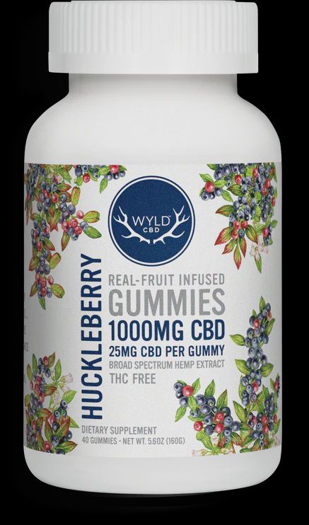 Wyld CBD Huckleberry Gummies (40Ct)