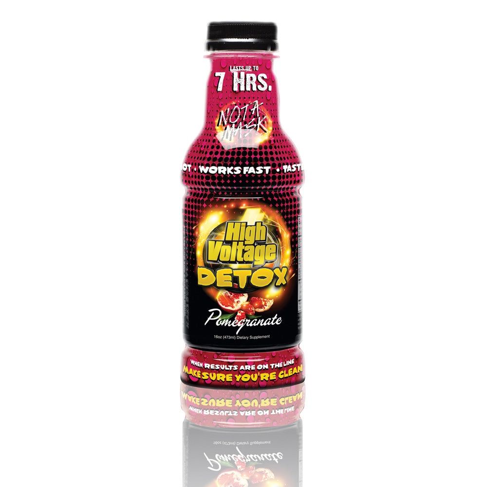 High Voltage Detox 16oz - Pomegranate