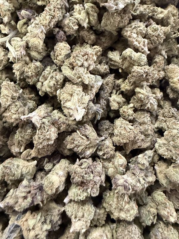 Double Blue Thca Flower Smalls Indica