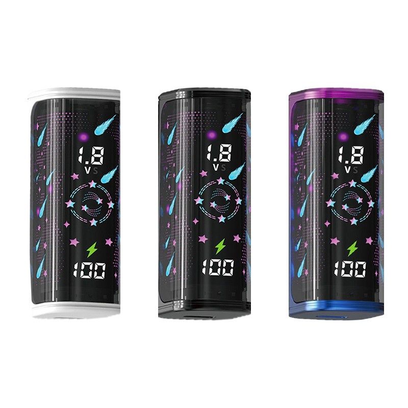 HB King 510 Thread Battery with Curved Screen 400mAh, Color: Black