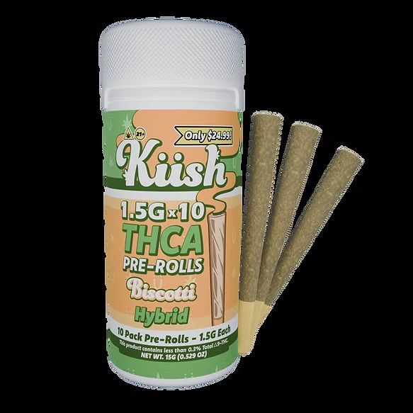 Kush biscotti pre roll 10Ct
