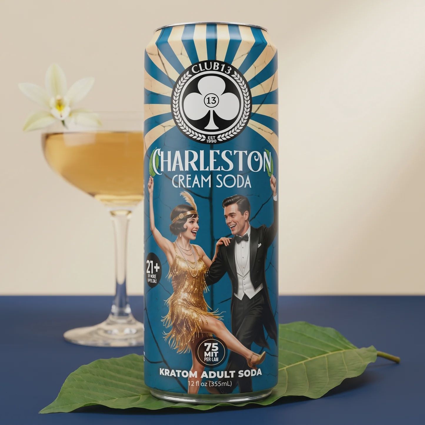 Charleston Cream Kratom Soda